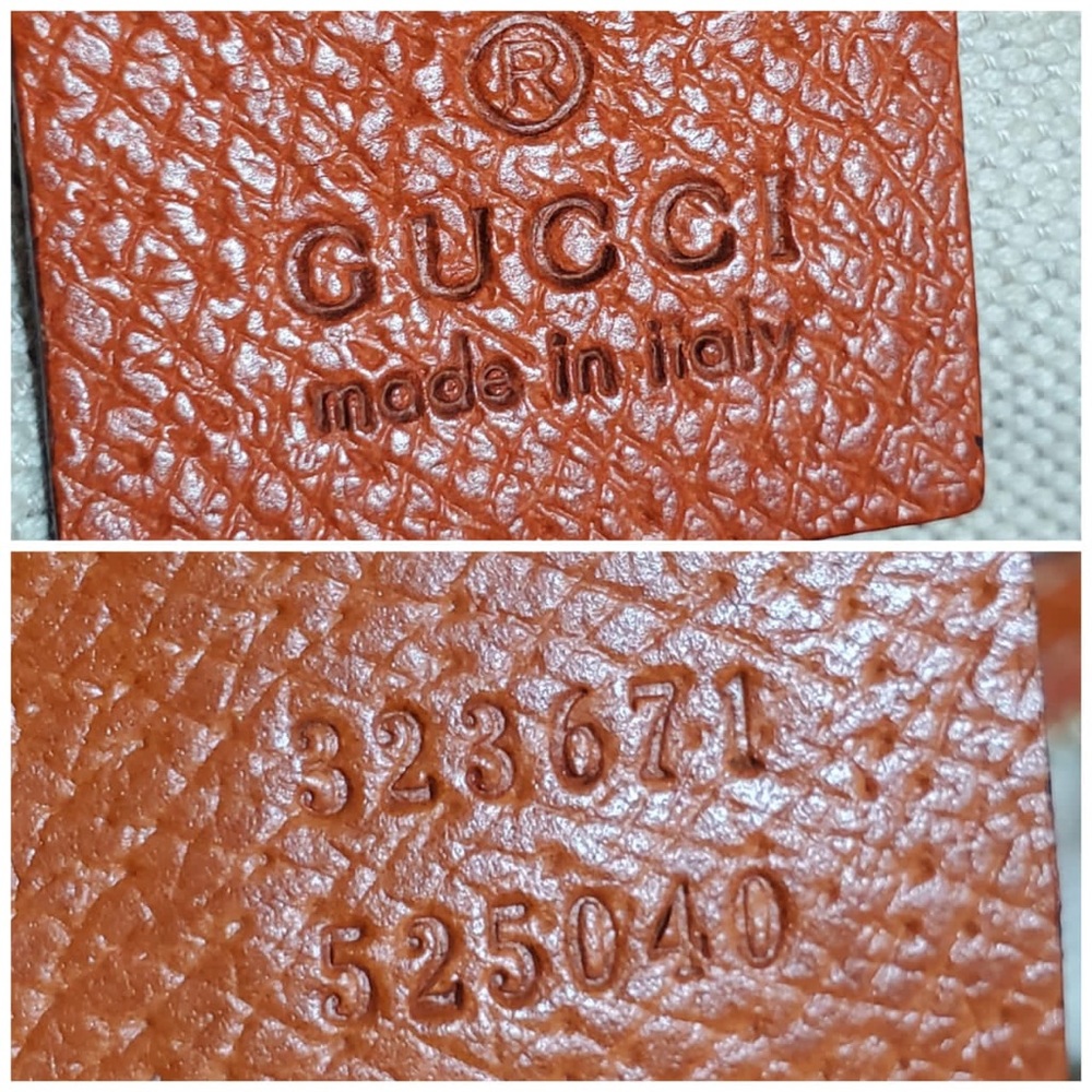 Authentic GUCCI Monogram Medium Bree Zippered Shoulder Bag - Picture 6 of 14
